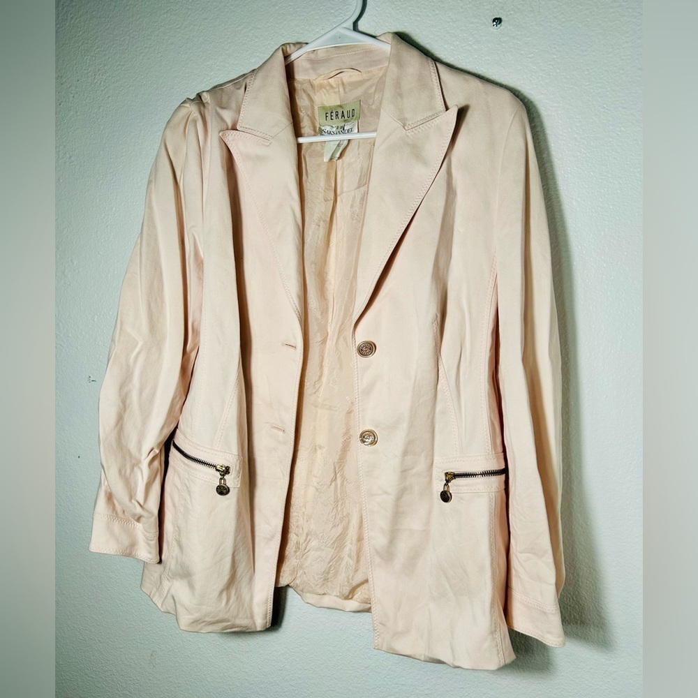 Vintage Feraud Saks Jandel collaboration blazer. High end brand from 80s and 90s